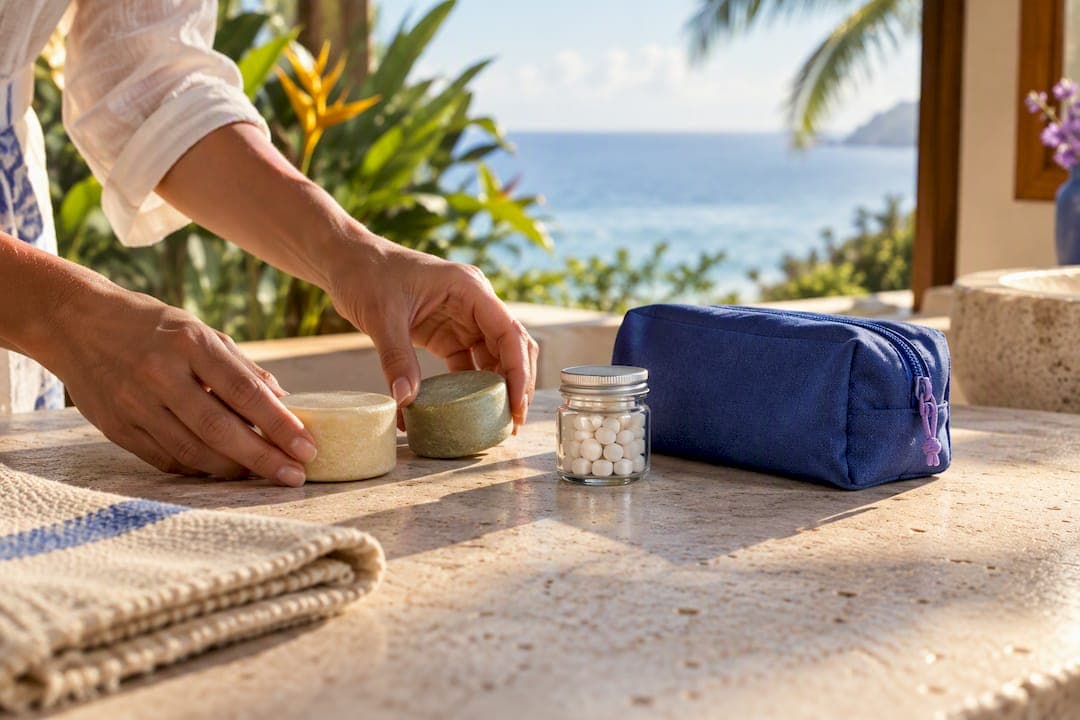 Skip the 3.4 Ounce Rule: Eco Friendly Toiletries for Home and Travel